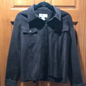 Norton studio sweater/jacket. Size 12.